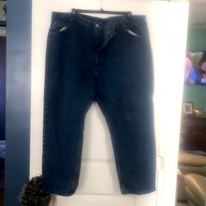 Wrangler blue jeans for men